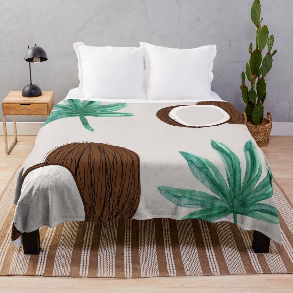 Item preview, Coconut and Palm Leaves designed and sold by shellagrash.