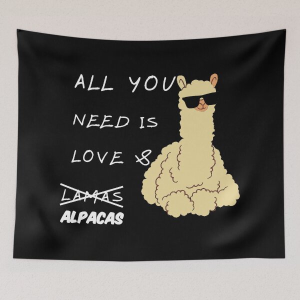 Artikelvorschau, All you need is Love&Alpacas entworfen und verkauft von OMdesigns93.