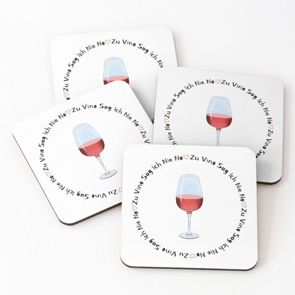 Item preview, Zu Vino Sag Ich Nie No designed and sold by SPYG.