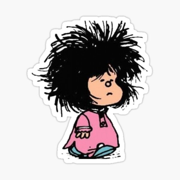 Mafalda Quino Sticker