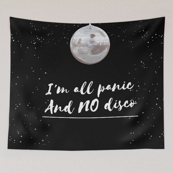 Item preview, im all panic and no disco designed and sold by edleon.
