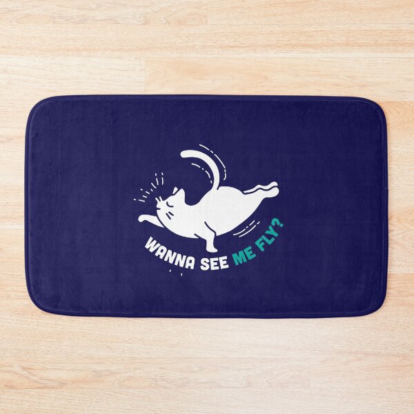 Item preview, "Wanna see me fly?" Funny Cat Yoga Pose designed and sold by Arko  Ranger.