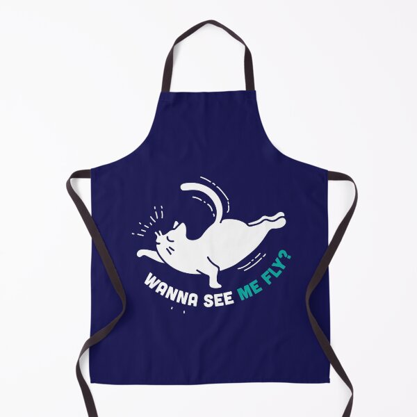 Item preview, "Wanna see me fly?" Funny Cat Yoga Pose designed and sold by Arko Ranger.