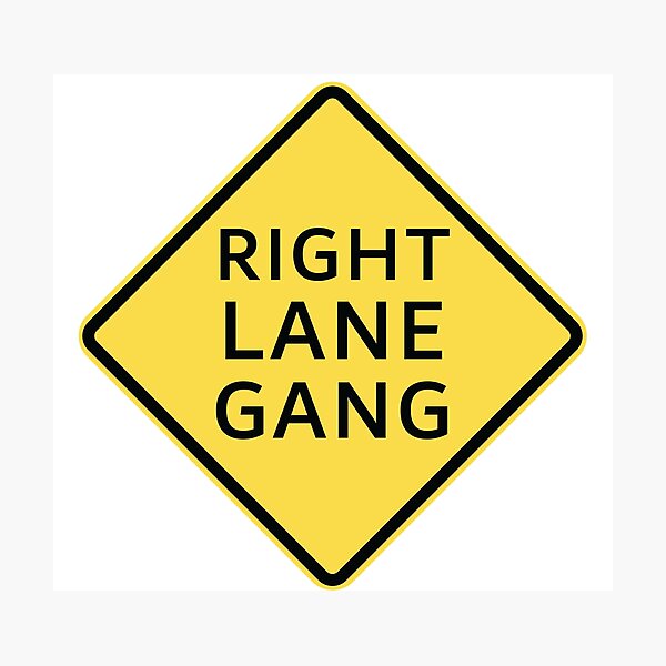 Item preview, Right Lane Gang designed and sold by Gooderestx4.