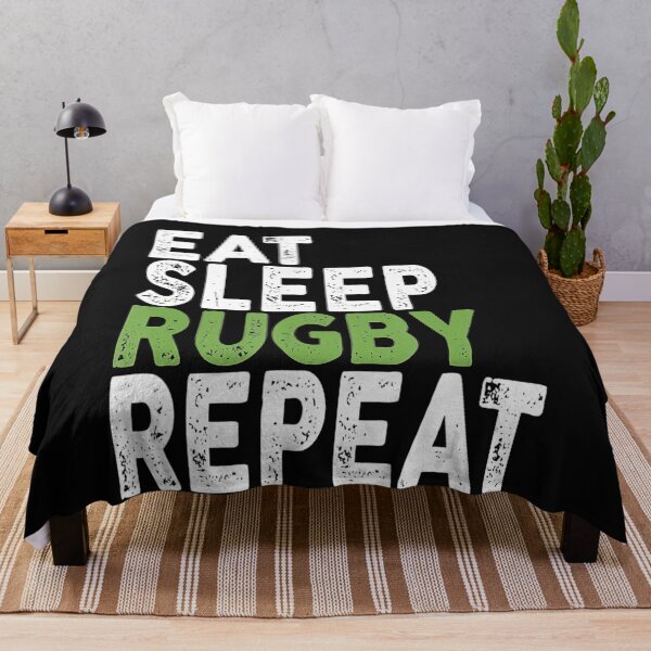 Item preview, Eat Sleep Rugby Repeat designed and sold by bale2014.