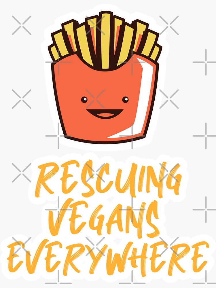 Rescuing Vegans Everywhere with Fries by nikkihstokes