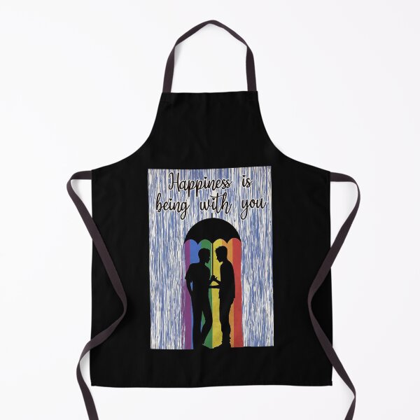 Item preview, Gay Couple Under Rain Happiness is being with you designed and sold by Kendall188.
