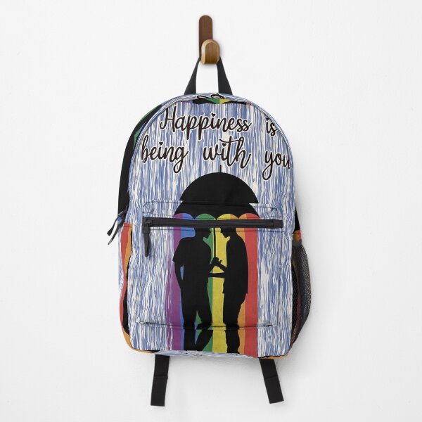 Item preview, Gay Couple Under Rain Happiness is being with you designed and sold by Kendall188.