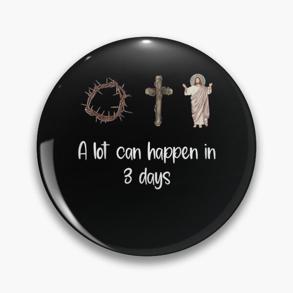Item preview, A Lot Can Happen In 3 Days Christian Faith  designed and sold by christinero2.