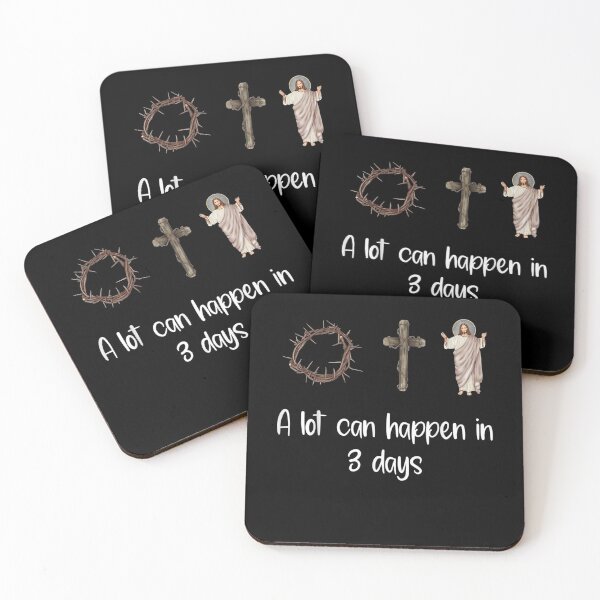 Item preview, A Lot Can Happen In 3 Days Christian Faith  designed and sold by christinero2.