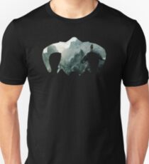 Elder Scrolls - Helmet - Mountains Unisex T-Shirt