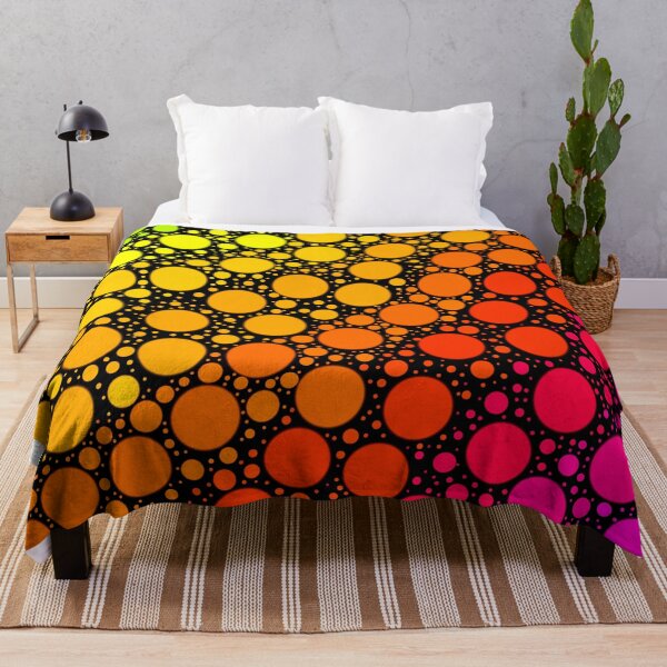 Item preview, dotted pattern with gradient color (black background) designed and sold by riceayoj.