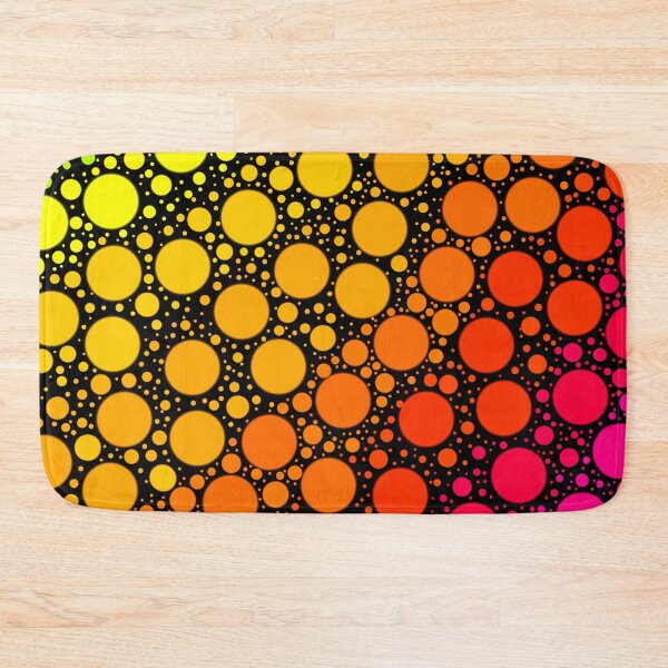 Item preview, dotted pattern with gradient color (black background) designed and sold by riceayoj.