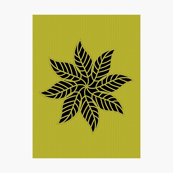 Item preview, Leaf Mandala Desgin designed and sold by basitcv.