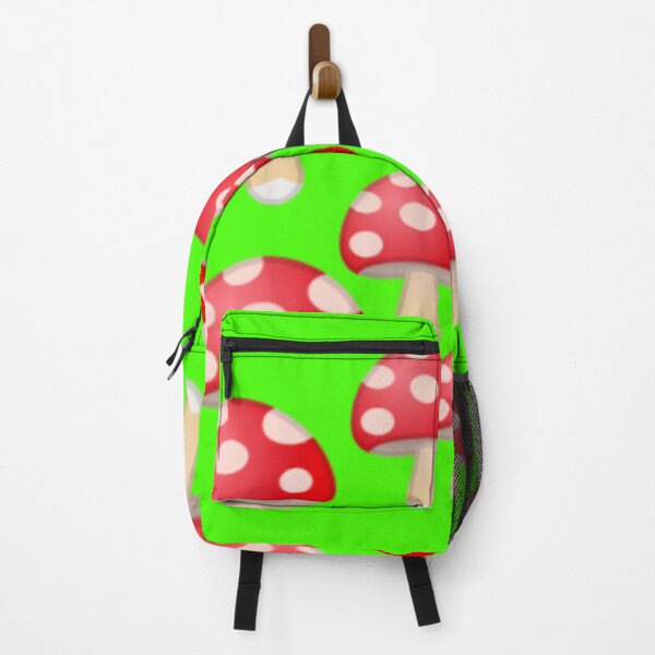 Item preview, Red Green Mushroom Pattern designed and sold by ZubiyaArt.