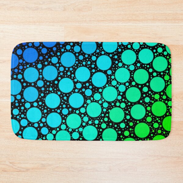 Item preview,  dotted pattern with gradient color (black background) designed and sold by riceayoj.