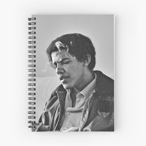 Artikelvorschau, junger rauchender Barack Husein entworfen und verkauft von dannykeiser.
