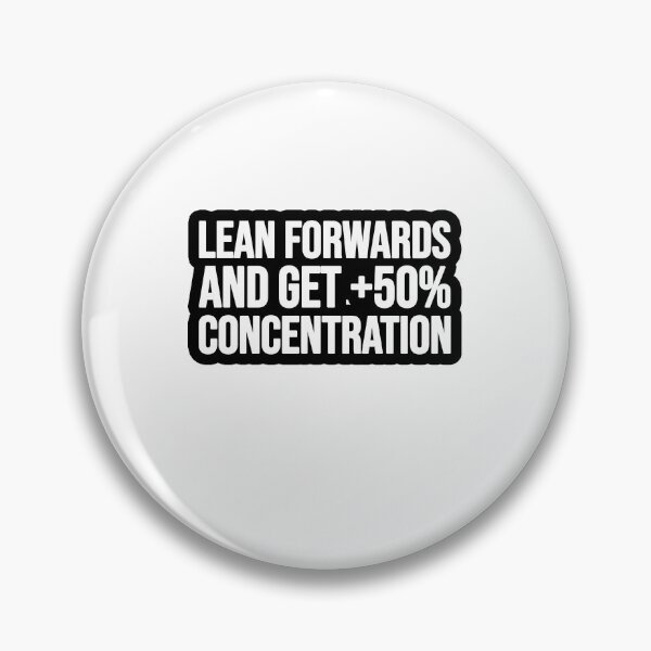 Item preview, Lean forwards and get + 50% concentration designed and sold by TopsellerShirts.