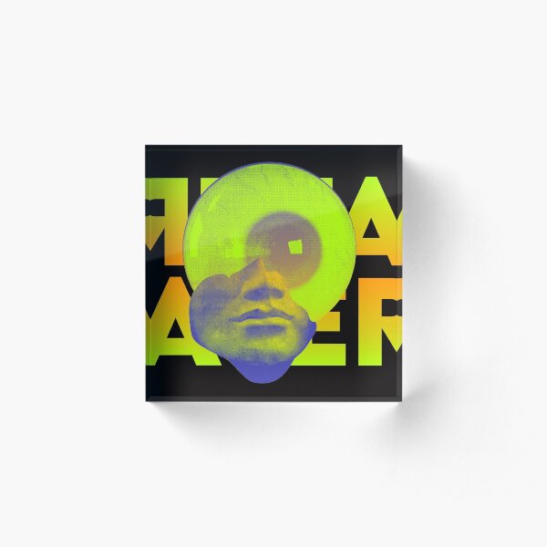 haters! Acrylic Block