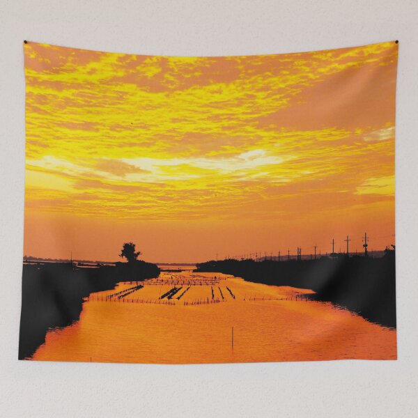 Item preview, Golden Estuary Sunset designed and sold by jessie848v.