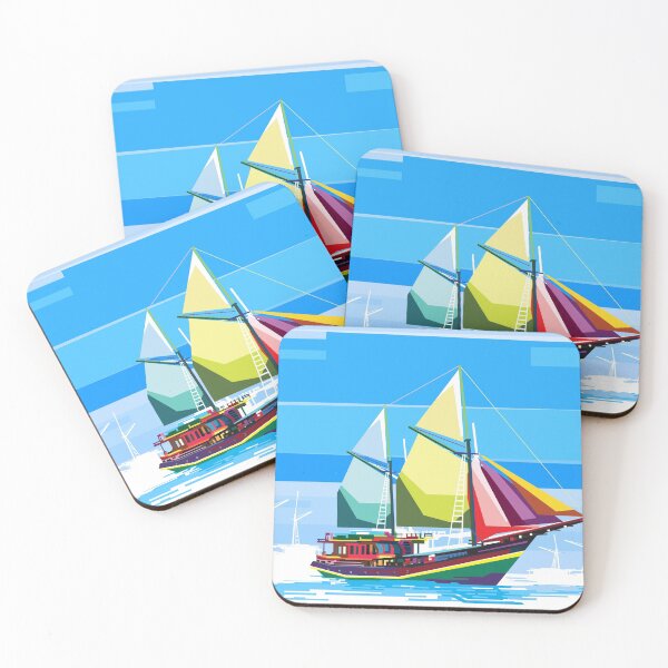 Item preview, PHINISI boat designed and sold by IcalsaidArt.