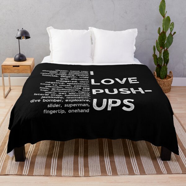 Item preview, I love pushups - Fitness designed and sold by DrawingBoard.