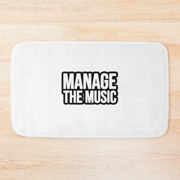 Item preview, Manage the Music! designed and sold by TopsellerShirts.