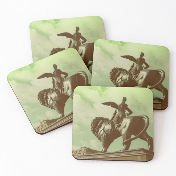 Item preview, Cross processed Berlin angel on lion.  designed and sold by juanmora.