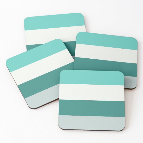 Item preview, Aqua Milk Mix Solid Color designed and sold by WayneTower.