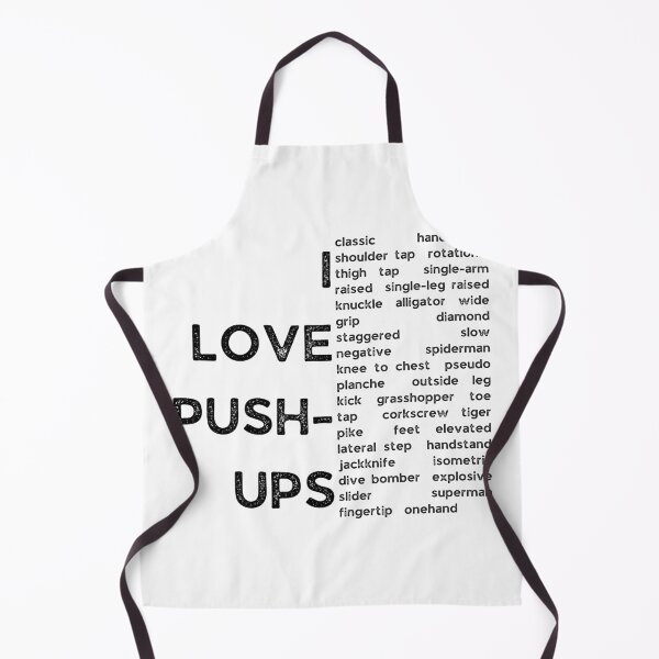Item preview, I love pushups - Fitness - Black Text designed and sold by DrawingBoard.