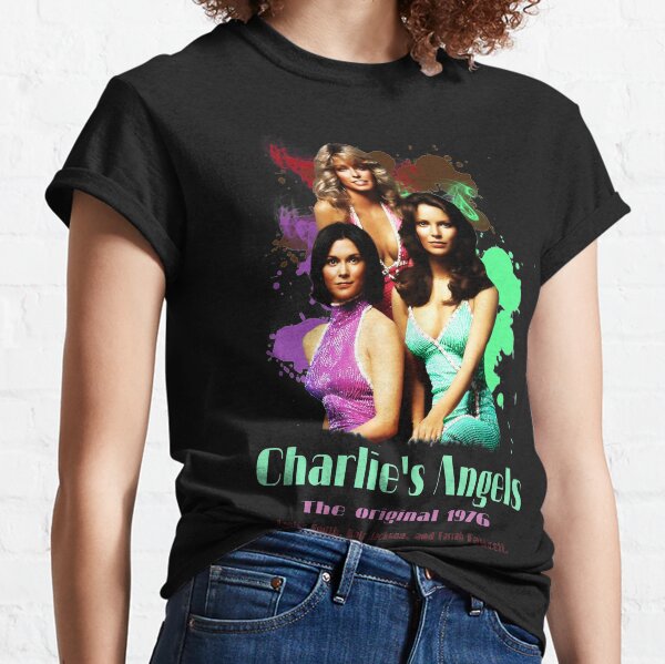 charlie's angels t shirt vintage