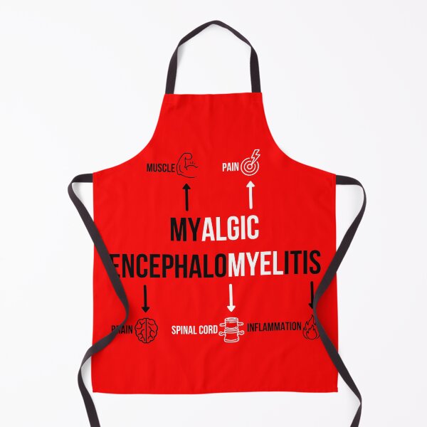 Item preview, ME/CFS Awareness: Black and White on Red Myalgic Encephalomyelitis Definition Diagram  designed and sold by Chantelle  Spies.