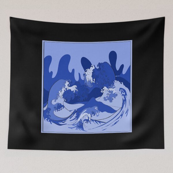 Item preview, Wave Blue Pastel Goth designed and sold by bestshirtdesign.