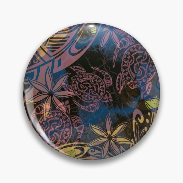 Item preview, Hawaiian - Polynesian Watercolor Abstract designed and sold by sunnthreads.