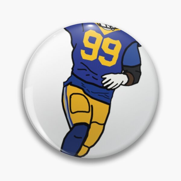 Item preview, Aaron Donald Sack Celebration Los Angeles Rams NFL designed and sold by MelanieSocratou.
