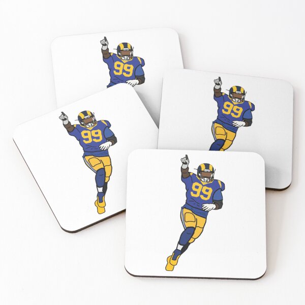 Item preview, Aaron Donald Sack Celebration Los Angeles Rams NFL designed and sold by MelanieSocratou.