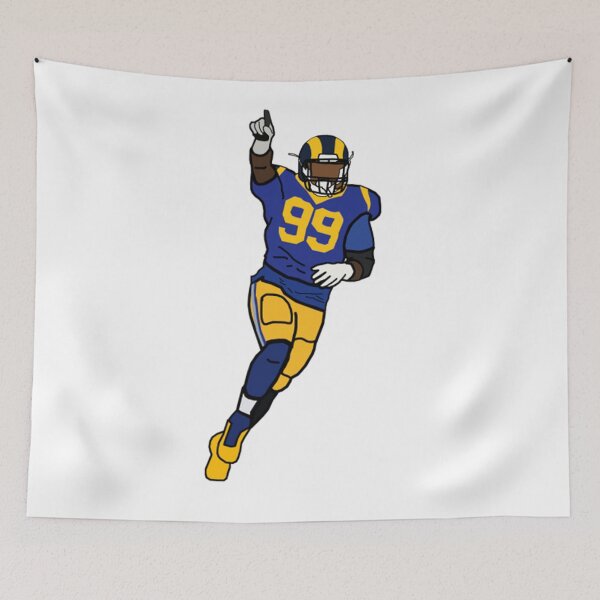 Item preview, Aaron Donald Sack Celebration Los Angeles Rams NFL designed and sold by MelanieSocratou.