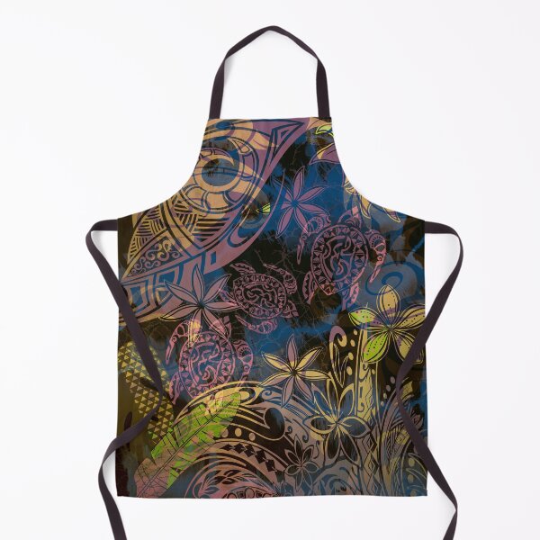 Item preview, Hawaiian - Polynesian Watercolor Abstract designed and sold by sunnthreads.