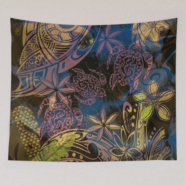 Item preview, Hawaiian - Polynesian Watercolor Abstract designed and sold by sunnthreads.