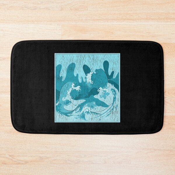 Item preview, Grunge Aesthetic Wave Blue Pastel Goth designed and sold by bestshirtdesign.