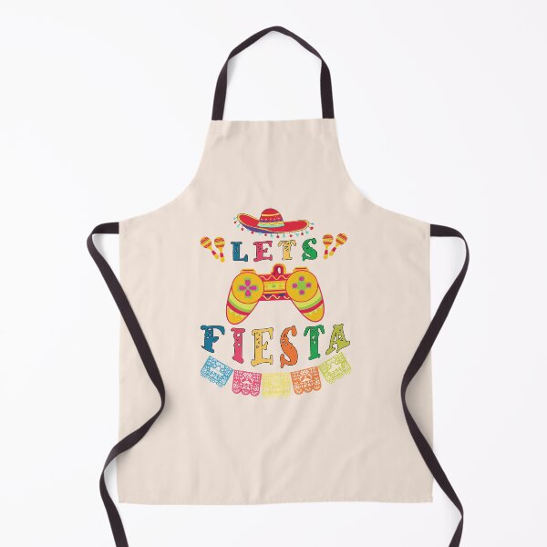 Item preview, Funny cinco de mayo gamer Lets Fiesta designed and sold by Feline Rockstars.