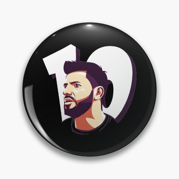 Item preview, sergio aguero artwork designed and sold by riceharold.