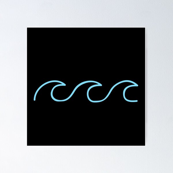 Item preview, WAVES, surfing lover, wave rider designed and sold by Happy  Soul Store.