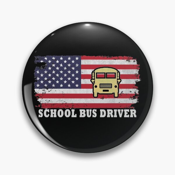 Item preview, School Bus Driver ,Bus Driver  US flag Vectorohlic Classic T-shirts designed and sold by vectorohlic.