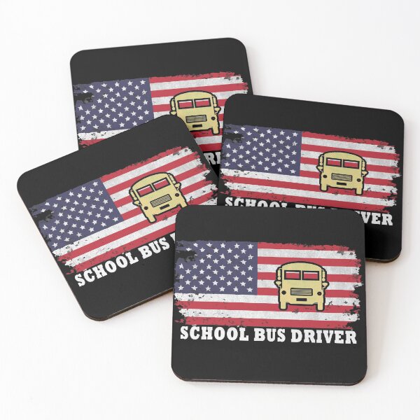 Item preview, School Bus Driver ,Bus Driver  US flag Vectorohlic Classic T-shirts designed and sold by vectorohlic.