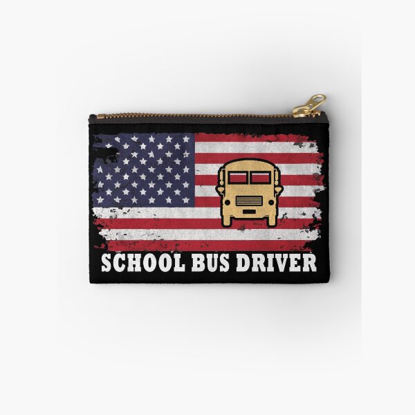 Item preview, School Bus Driver ,Bus Driver  US flag Vectorohlic Classic T-shirts designed and sold by vectorohlic.