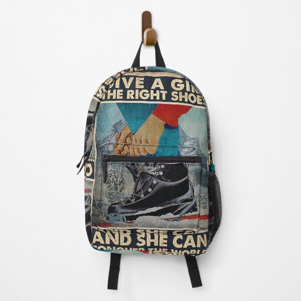 Item preview, Give a girl the right shoes and she can conquer the world hiking designed and sold by Kendall188.