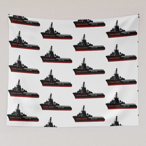 Item preview, Open arms sea rescue  designed and sold by Ayujinar.