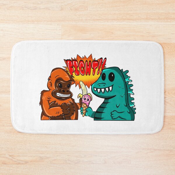 Item preview, Zilla Vs Kong Food Fight designed and sold by SomaPaws.