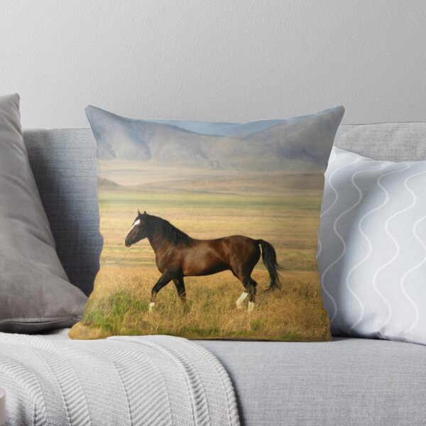 The Proud One Throw Pillow & Tote Bag Throw Pillow